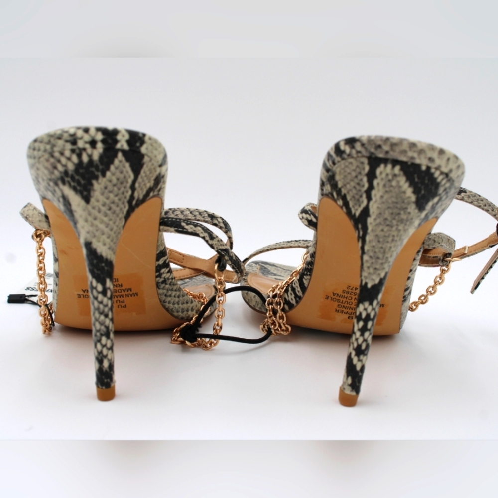 NWT Express Snake Skin Stiletto Heels – Size 9 - Picture 5 of 7